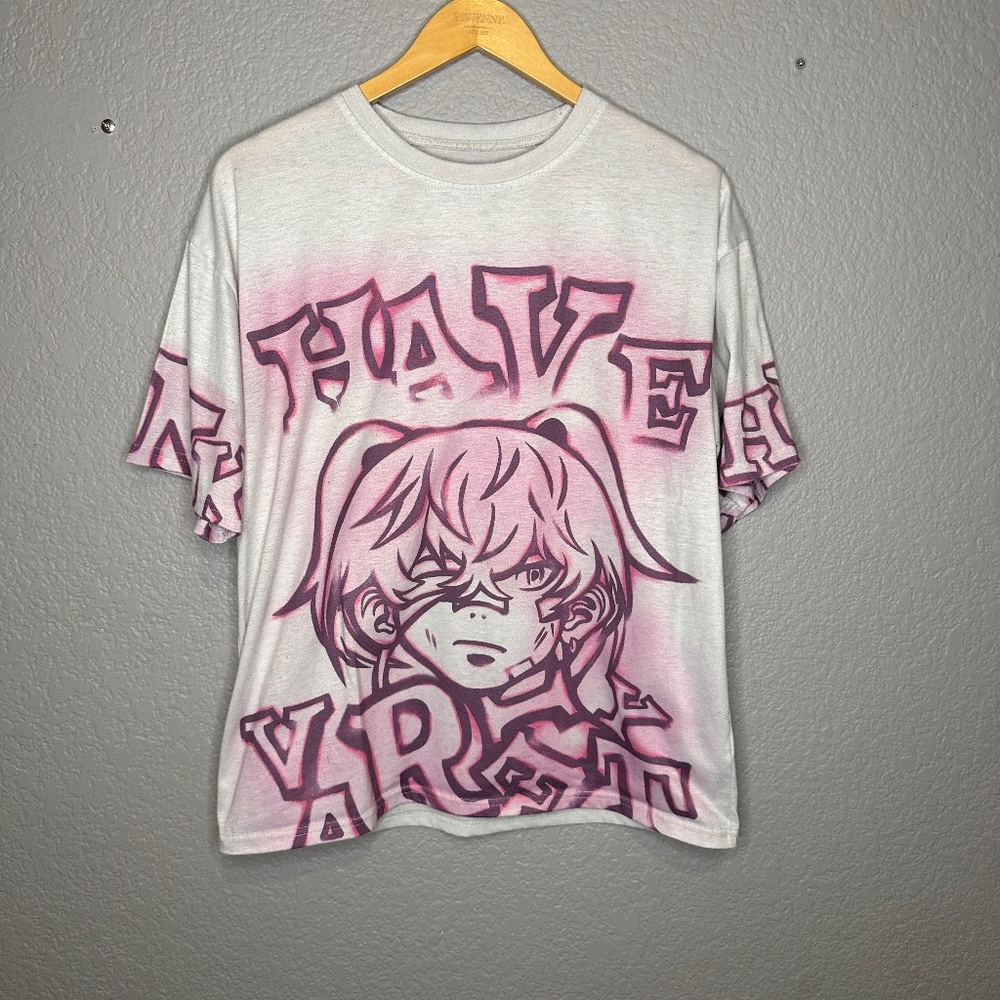ANIME GRAPHIC AIRBRUSSED TEE